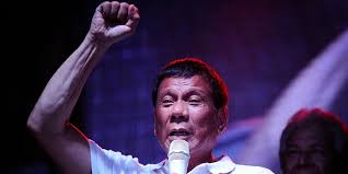 Duterte fist 2